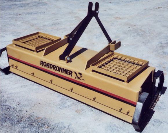RT Model with pans for concrete blocks to add weight